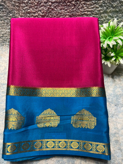 Pure Mysore Silk Saree.