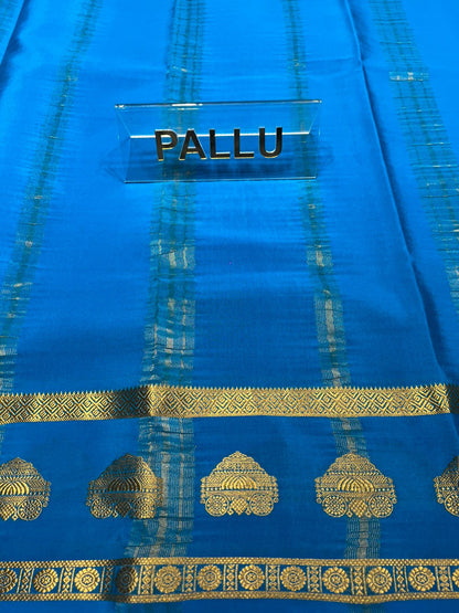 Pure Mysore Silk Saree.