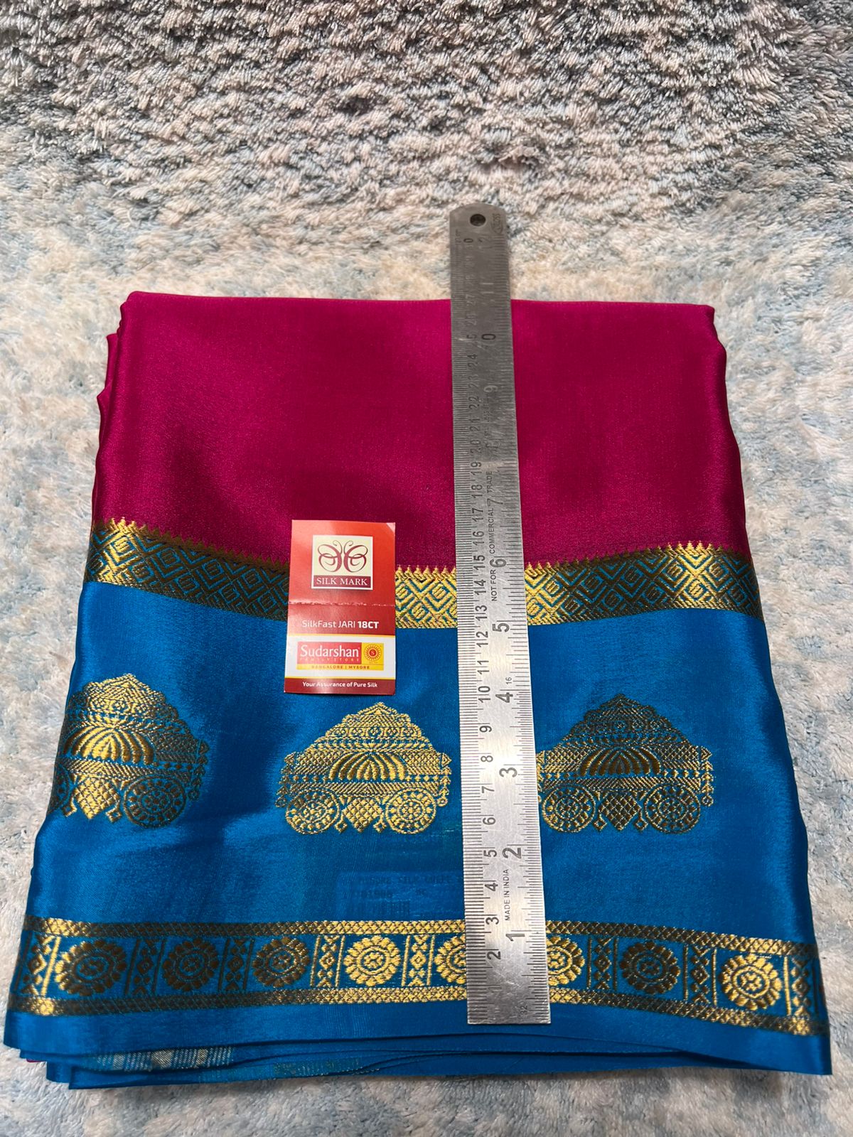 Pure Mysore Silk Saree.