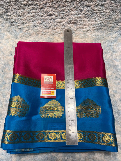 Pure Mysore Silk Saree.