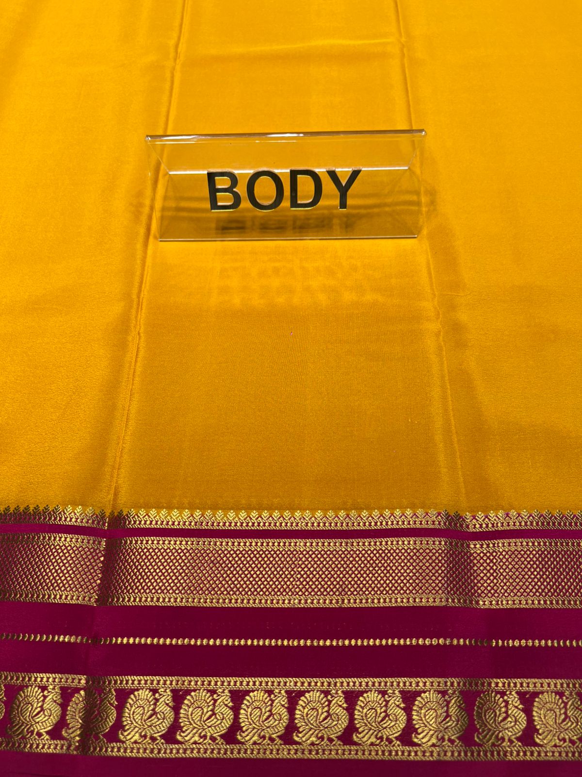 Pure Mysore Silk Saree.