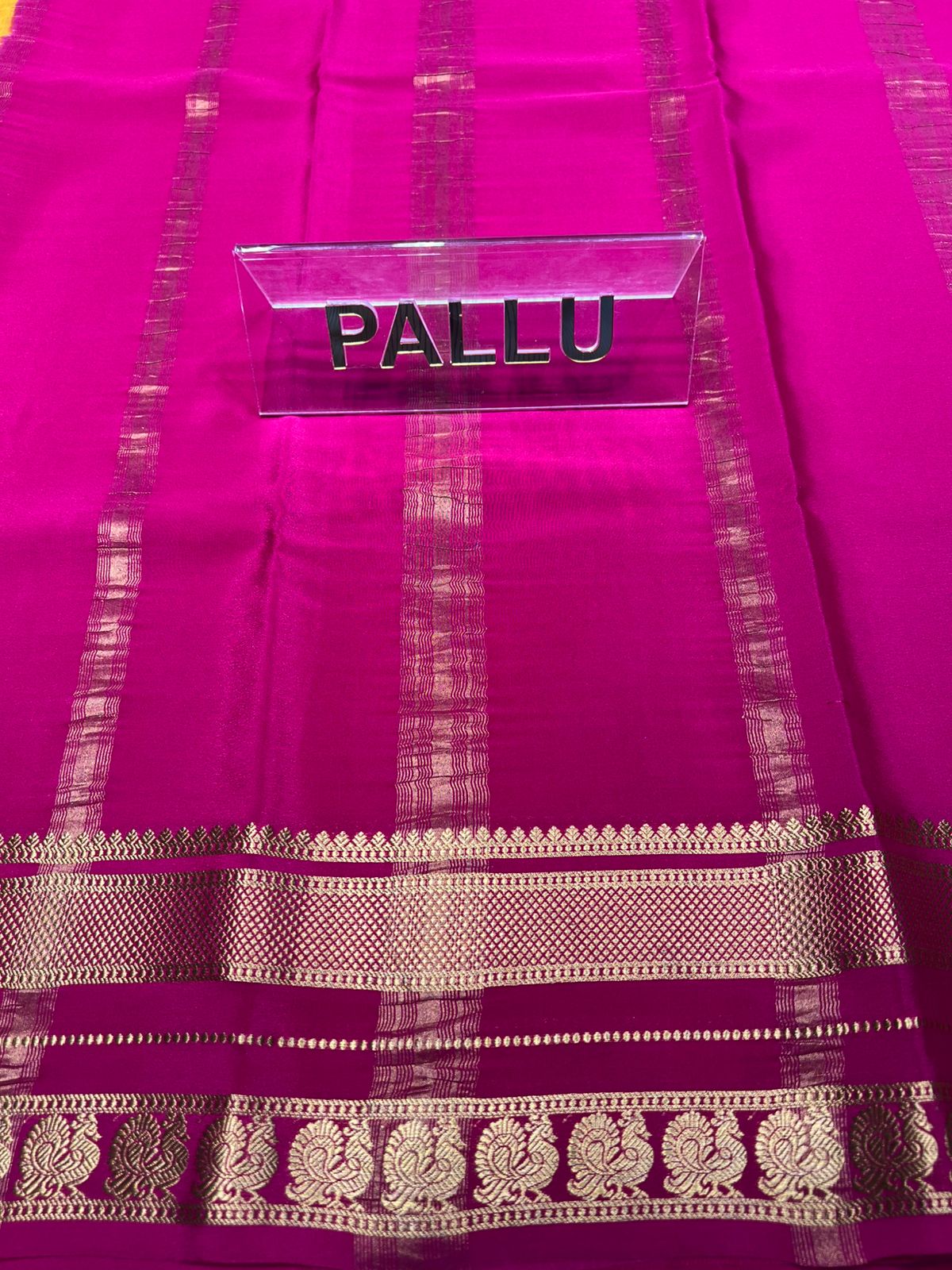 Pure Mysore Silk Saree.