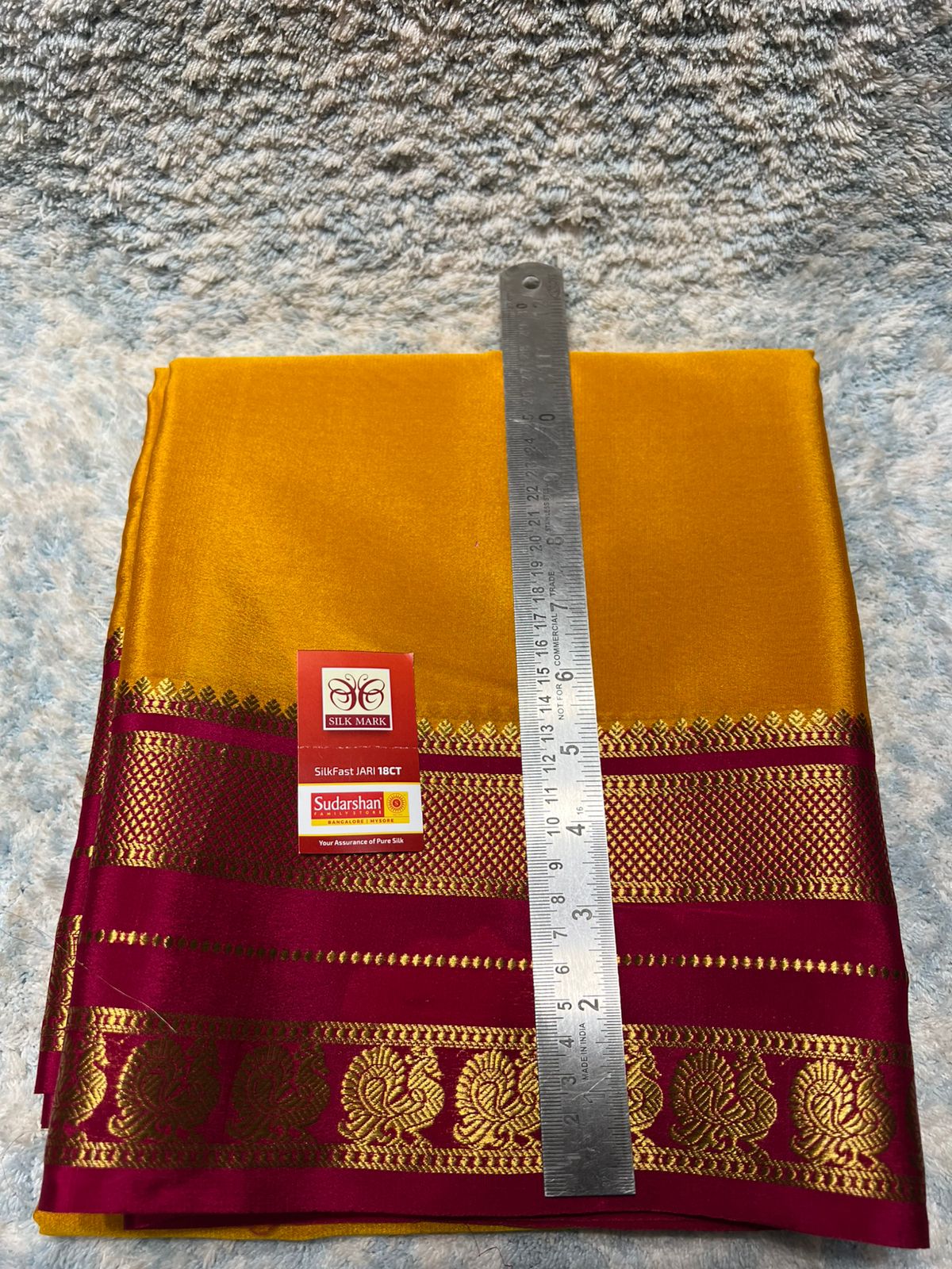 Pure Mysore Silk Saree.