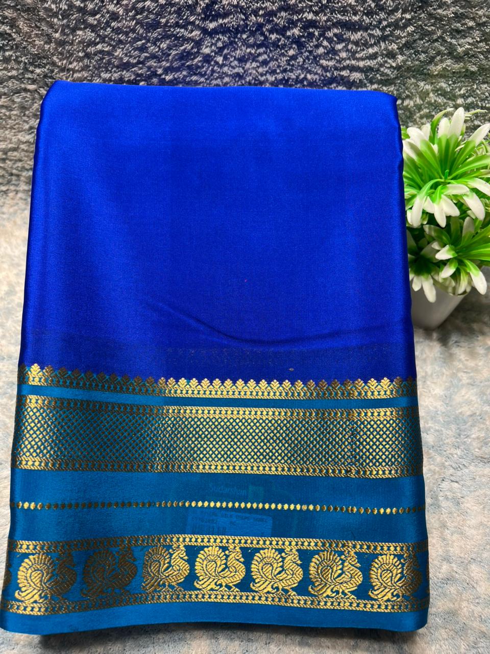 Pure Mysore Silk Saree.