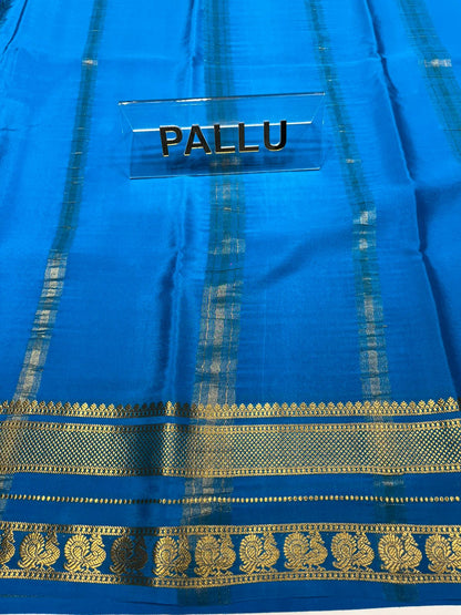 Pure Mysore Silk Saree.