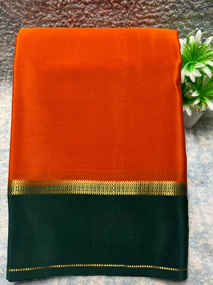 Pure Mysore Silk Saree.