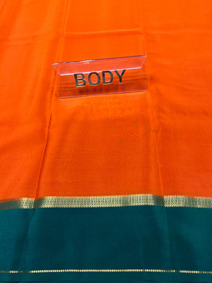Pure Mysore Silk Saree.