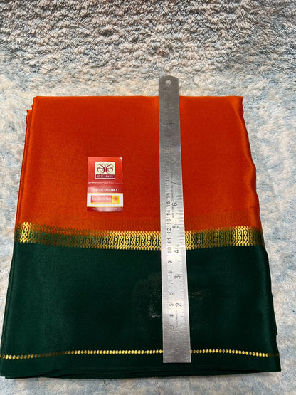 Pure Mysore Silk Saree.