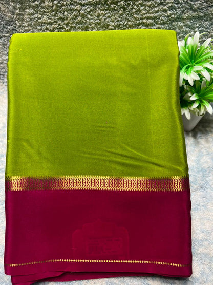 Pure Mysore Silk Saree.