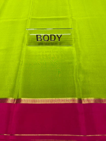 Pure Mysore Silk Saree.