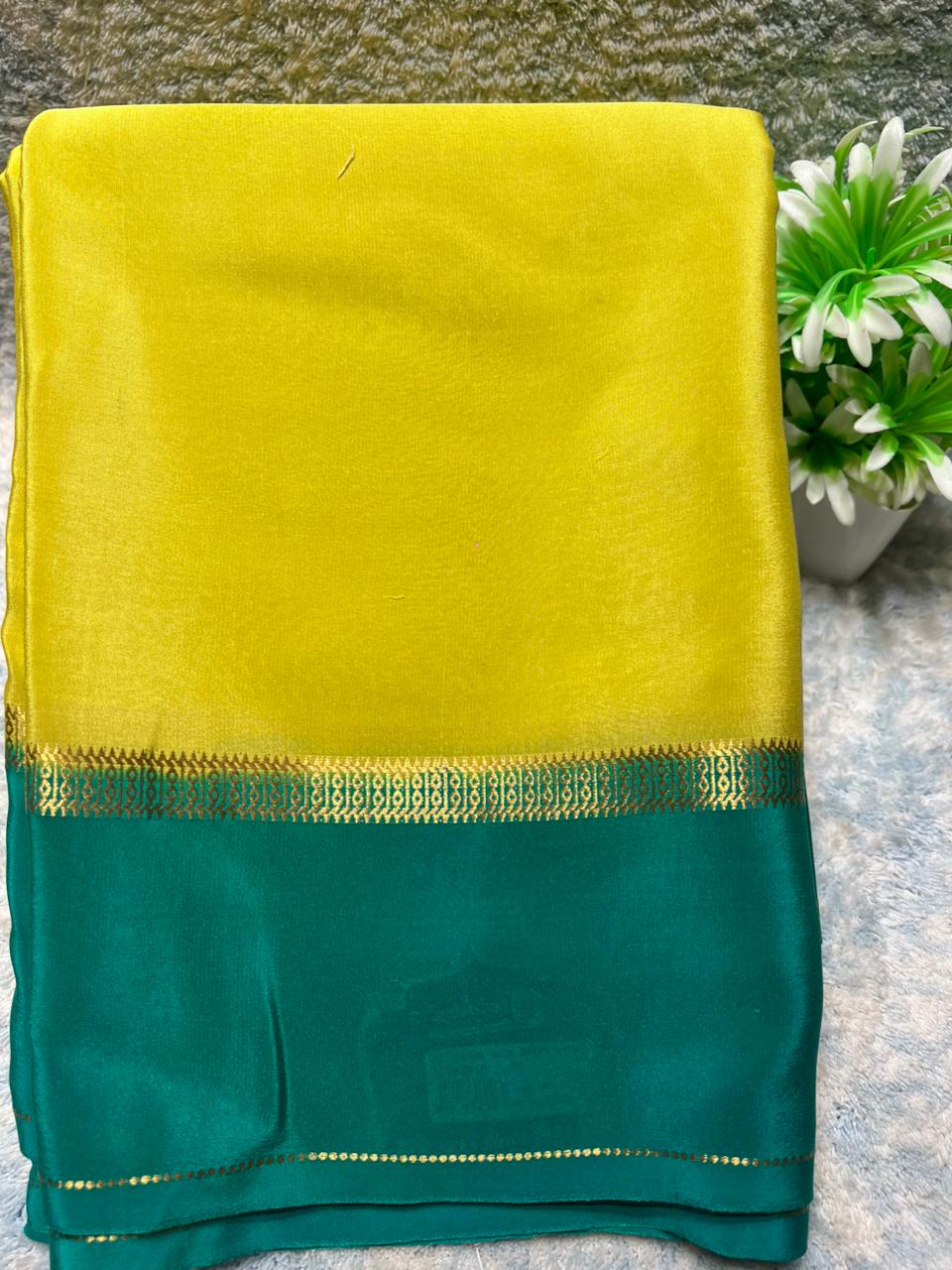 Pure Mysore Silk Saree.