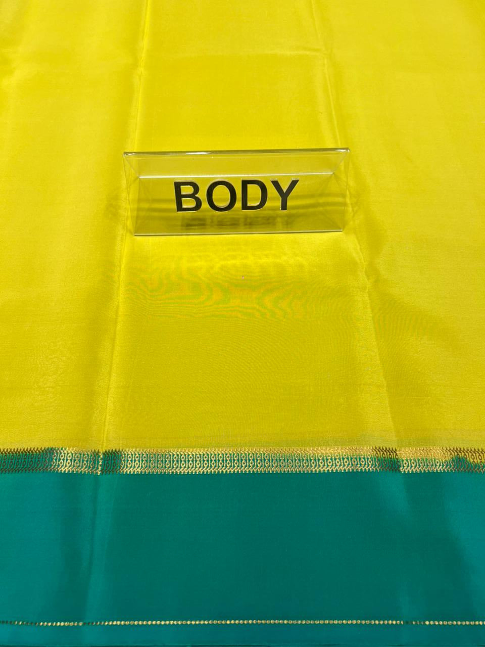 Pure Mysore Silk Saree.