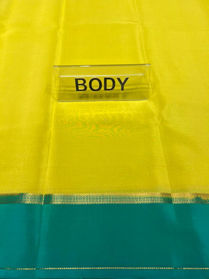 Pure Mysore Silk Saree.