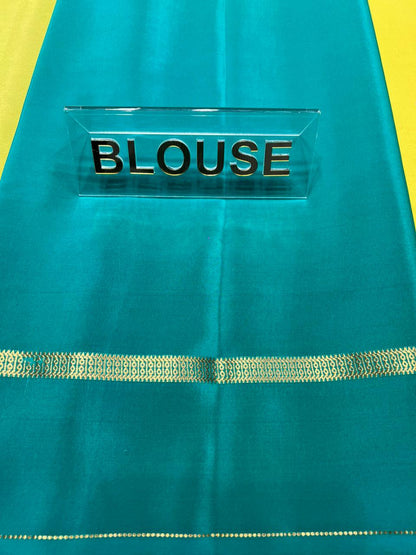 Pure Mysore Silk Saree.