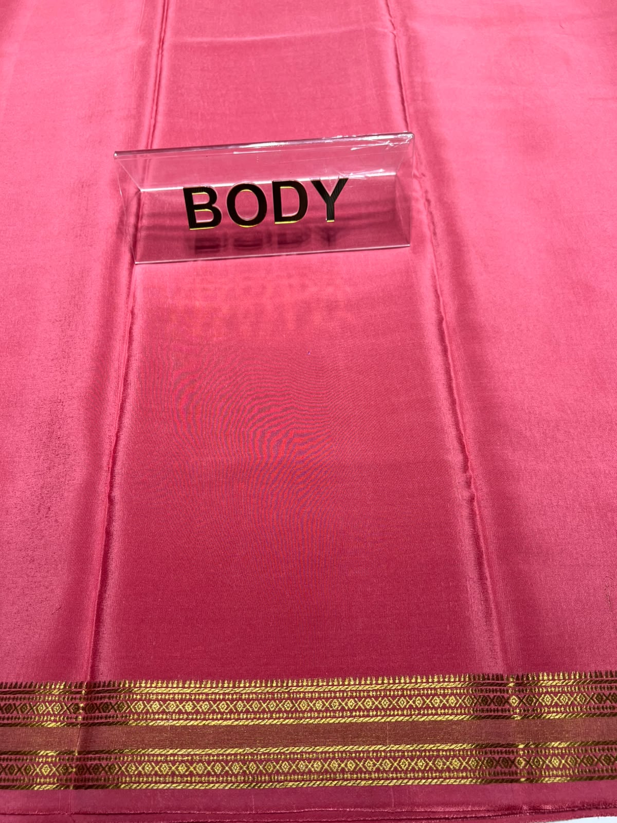 Pure Mysore Silk Saree.