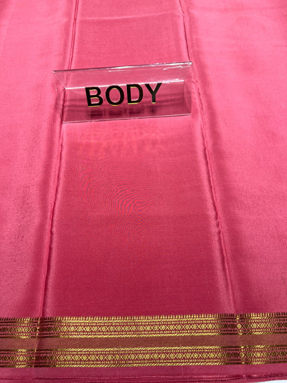 Pure Mysore Silk Saree.