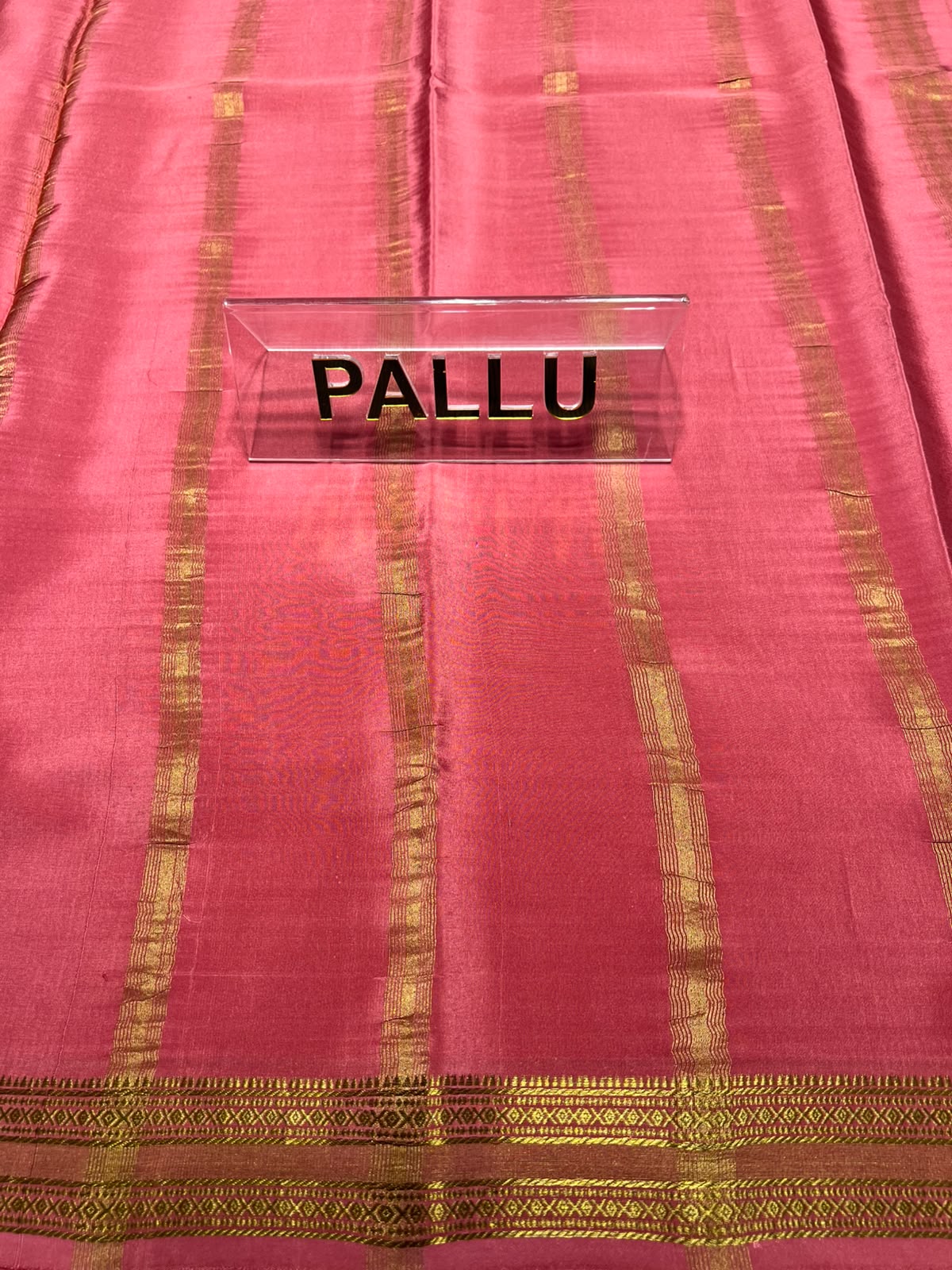 Pure Mysore Silk Saree.