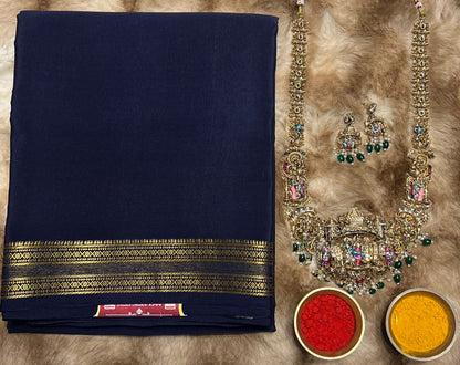 Pure Mysore Silk Saree.