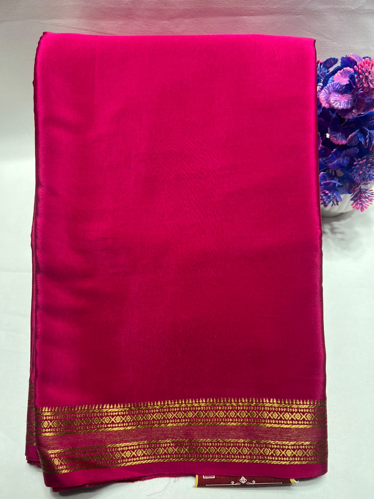 Pure Mysore Silk Saree.