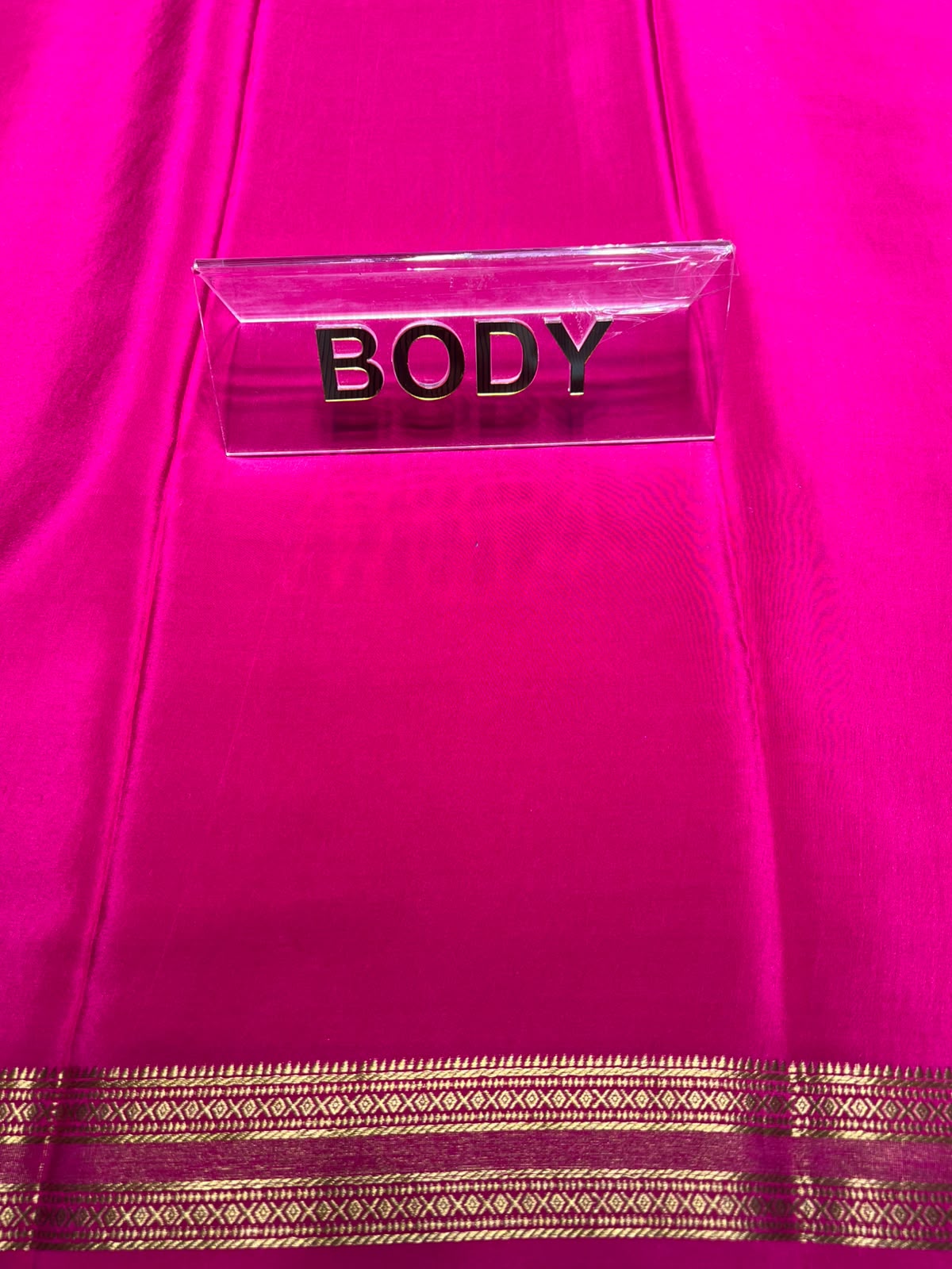 Pure Mysore Silk Saree.