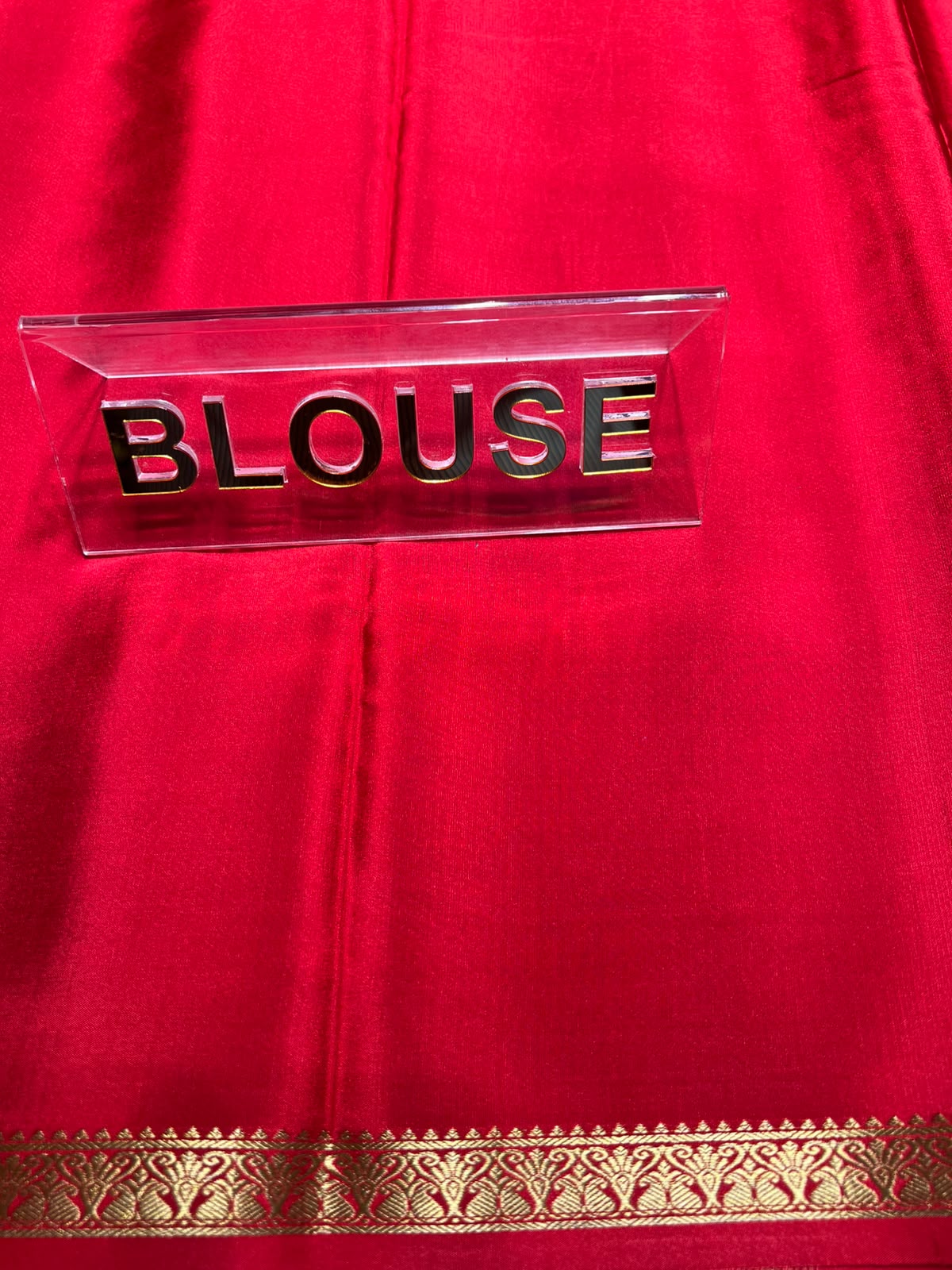 Pure Mysore Silk Saree.
