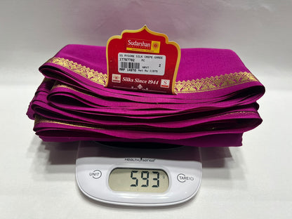 Pure Mysore Silk Saree.
