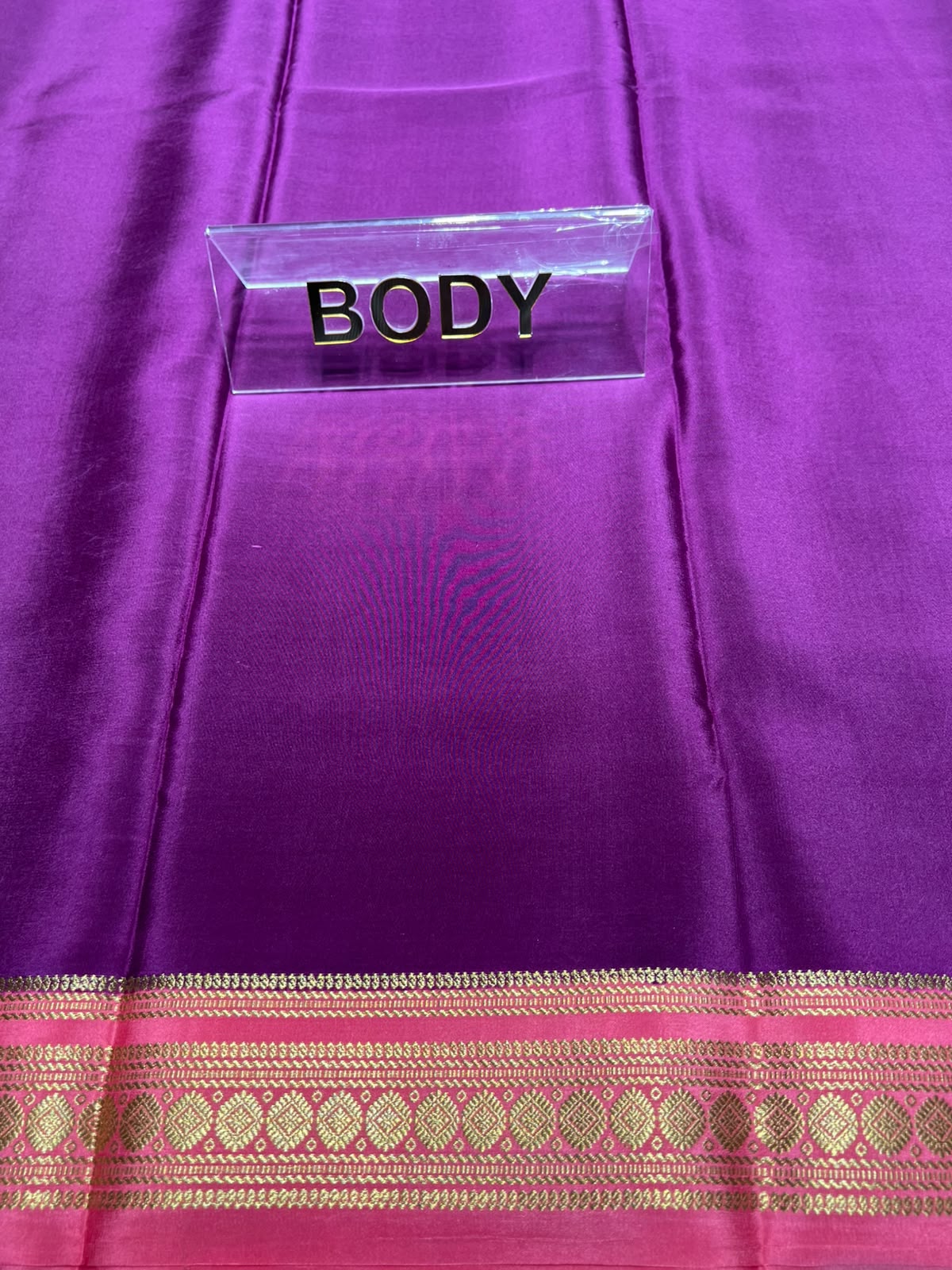 Pure Mysore Silk Saree.