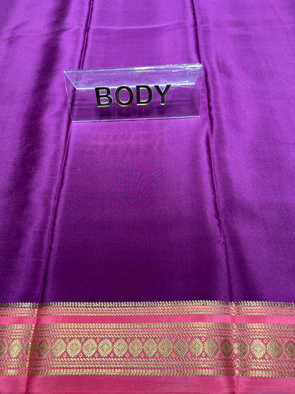 Pure Mysore Silk Saree.