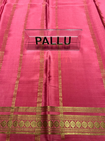 Pure Mysore Silk Saree.