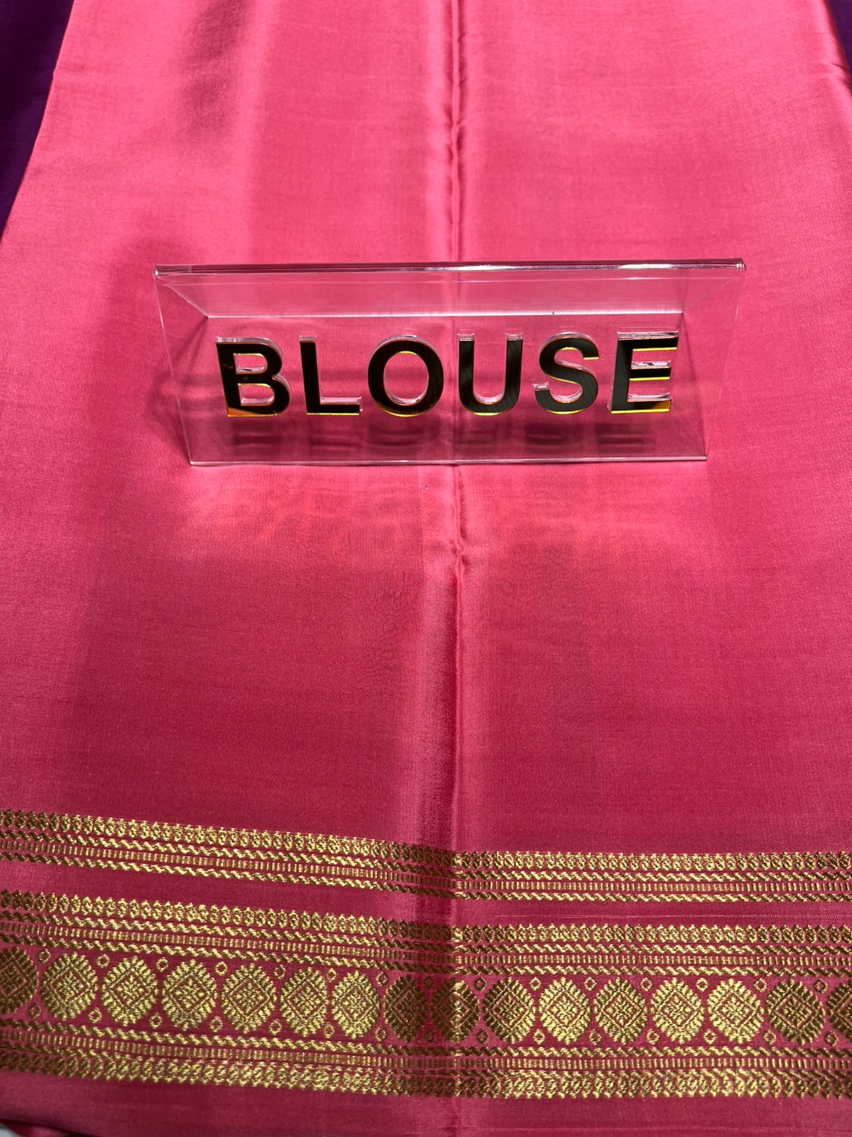 Pure Mysore Silk Saree.