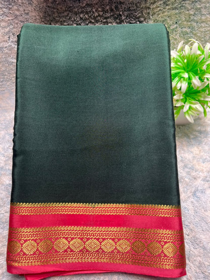 Pure Mysore Silk Saree.