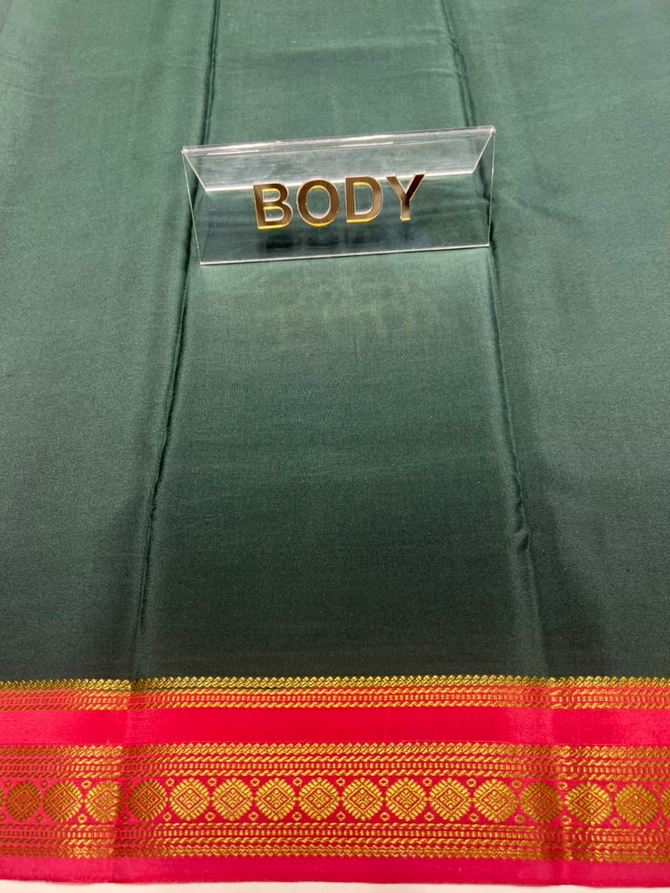 Pure Mysore Silk Saree.