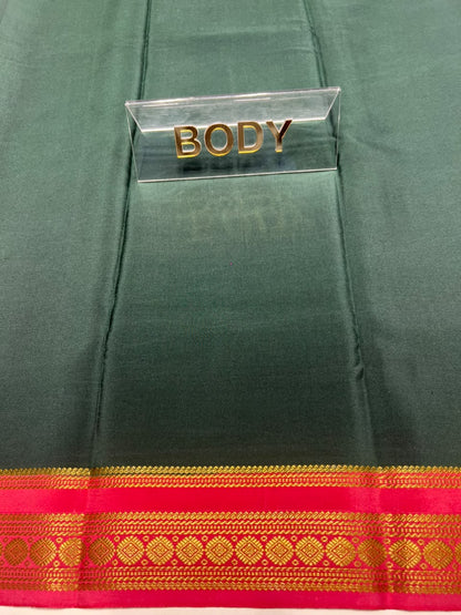 Pure Mysore Silk Saree.