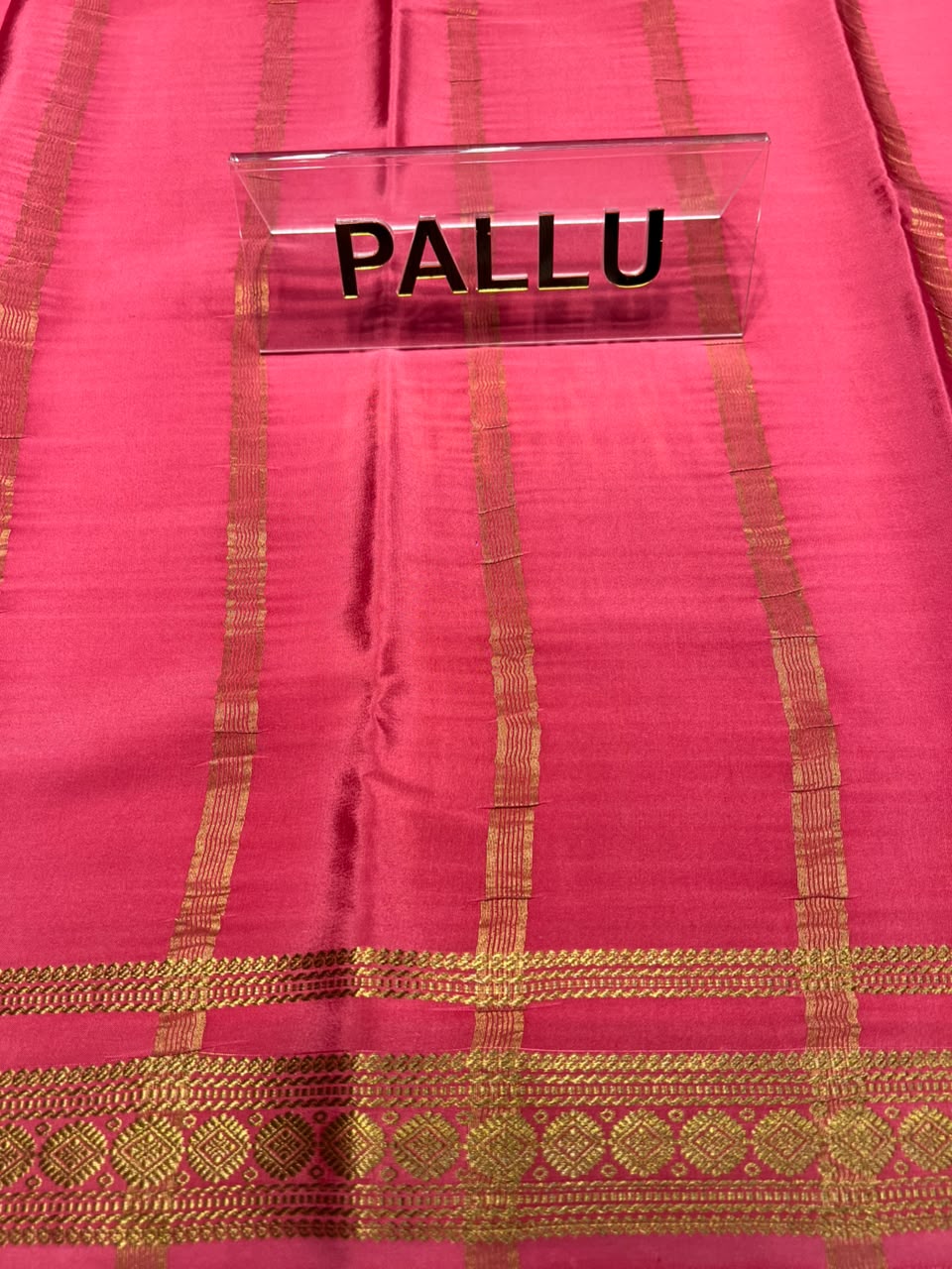 Pure Mysore Silk Saree.