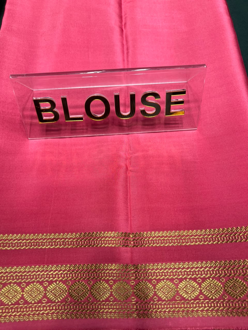 Pure Mysore Silk Saree.