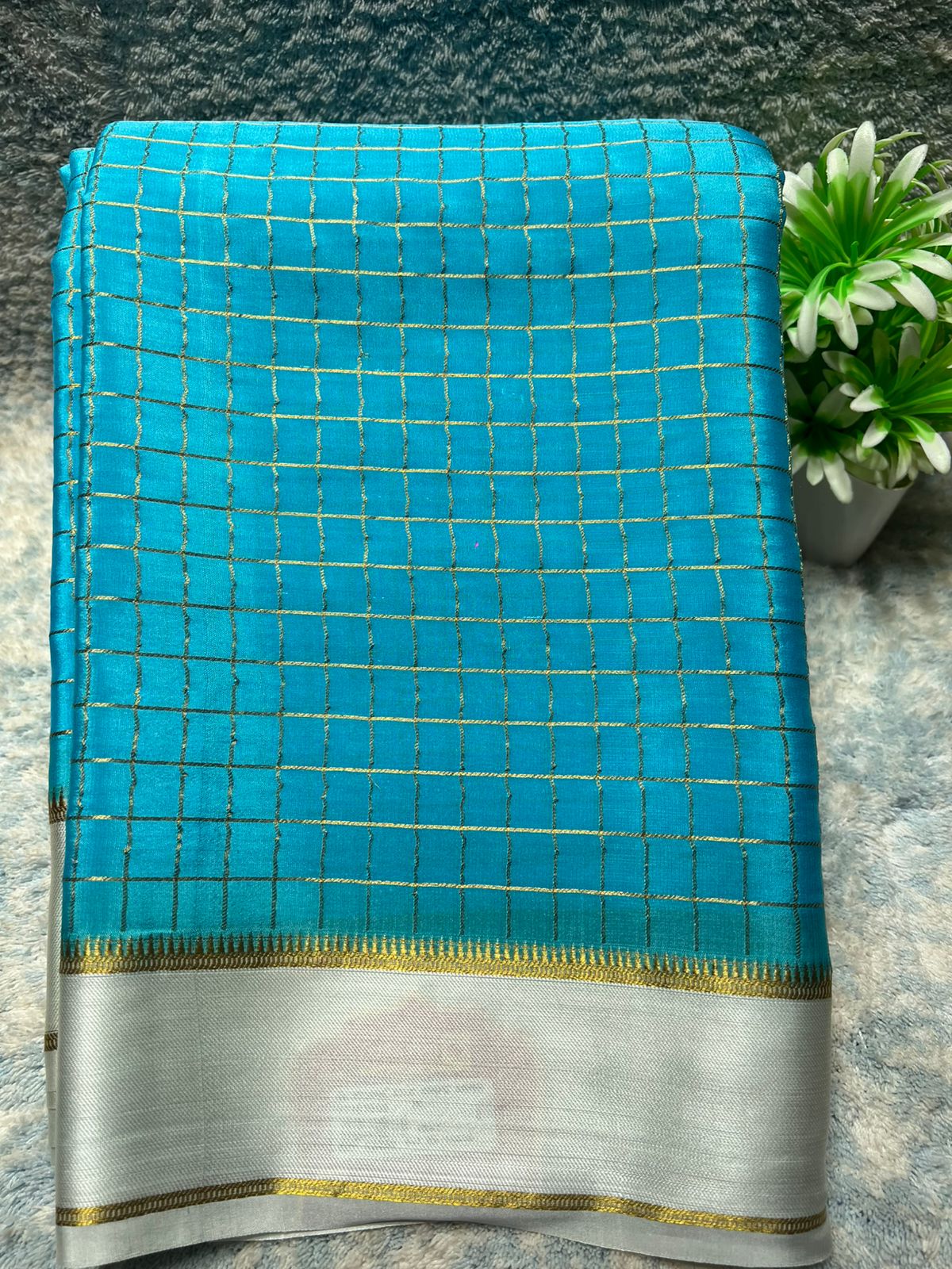 Pure Mysore Silk Saree.