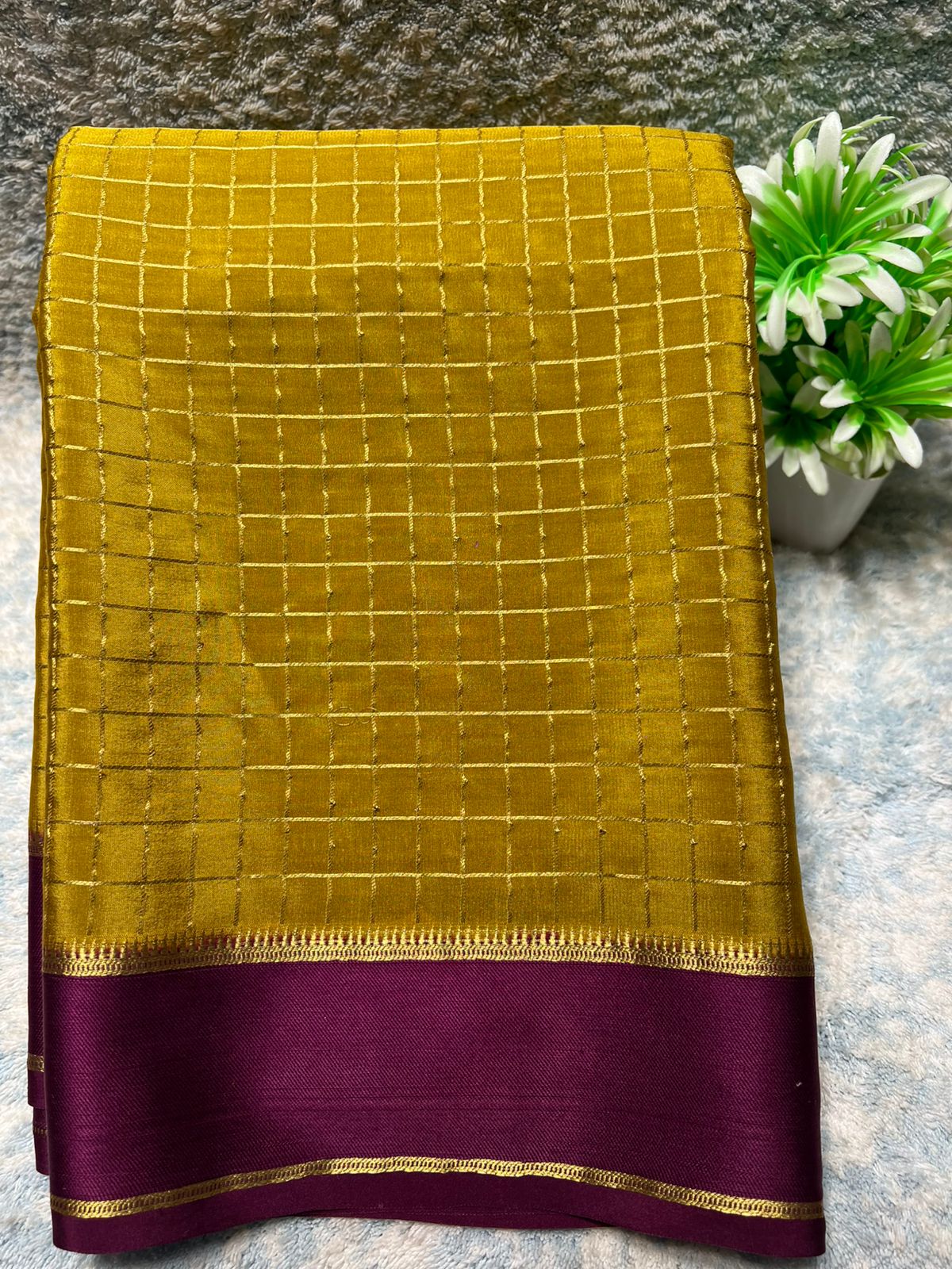 Pure Mysore Silk Saree.