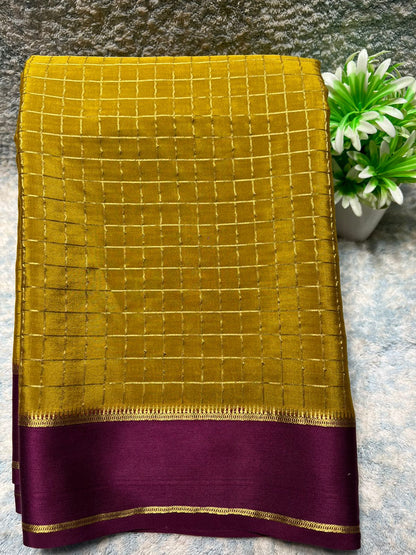 Pure Mysore Silk Saree.
