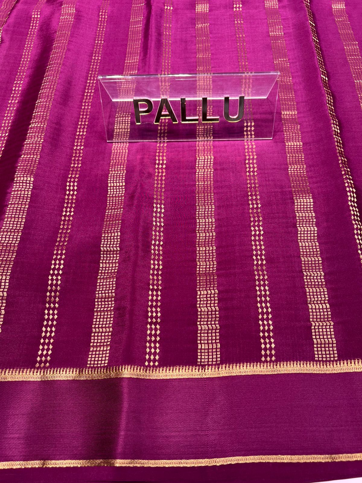 Pure Mysore Silk Saree.