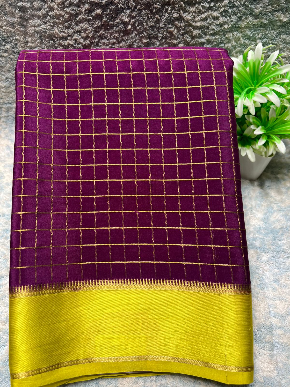 Pure Mysore Silk Saree.