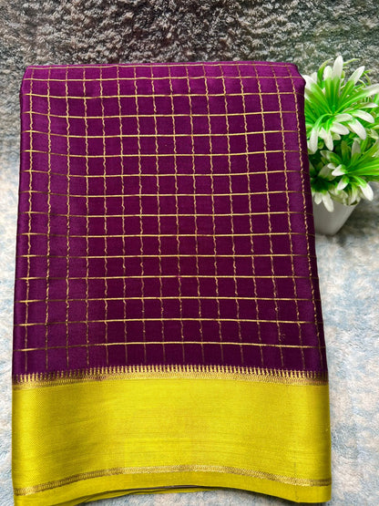 Pure Mysore Silk Saree.