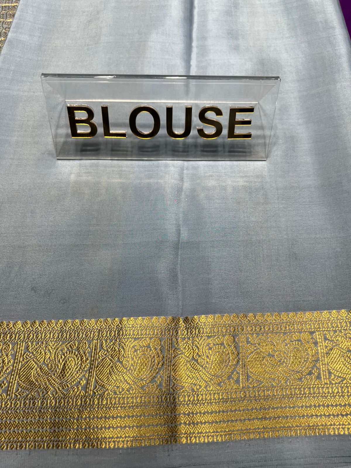 Pure Mysore Silk Saree.