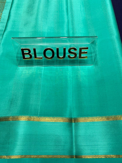 Pure Mysore Silk Saree.