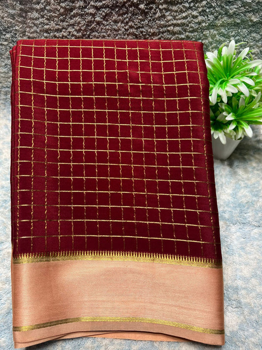 Pure Mysore Silk Saree.