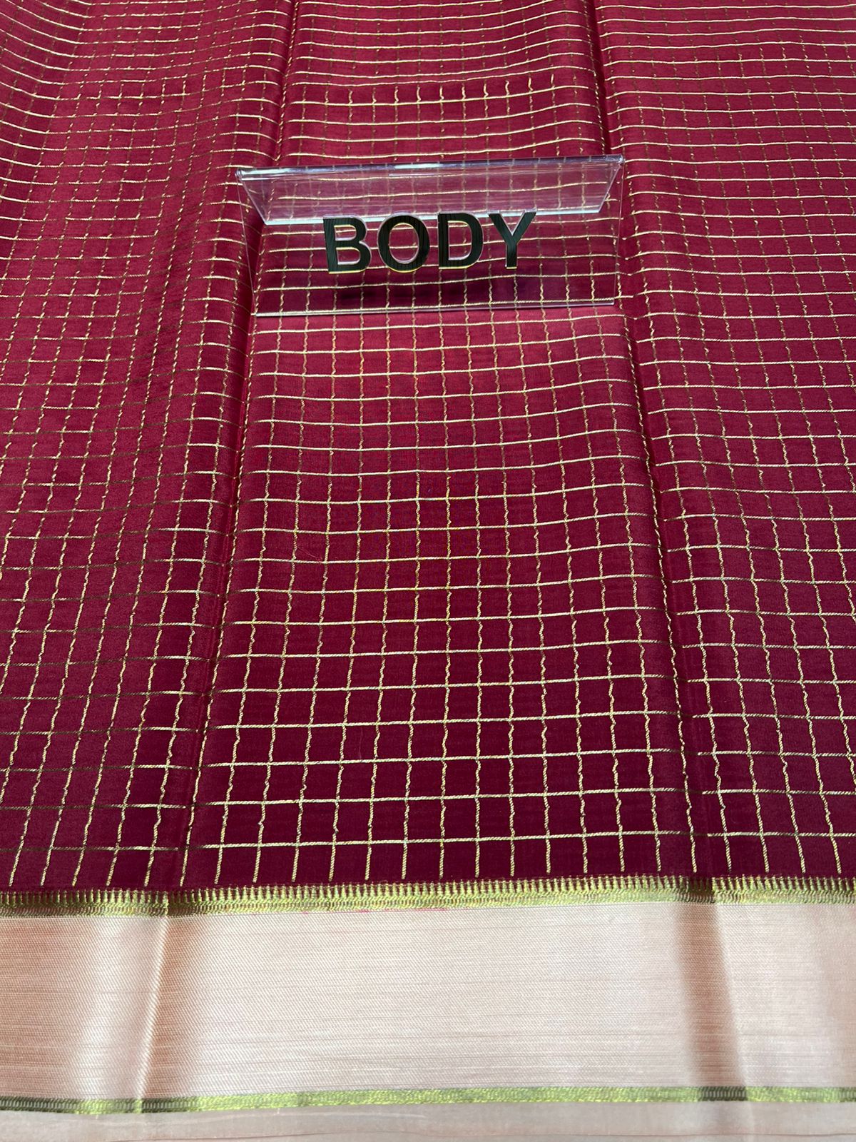 Pure Mysore Silk Saree.