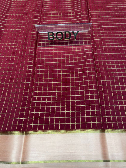 Pure Mysore Silk Saree.