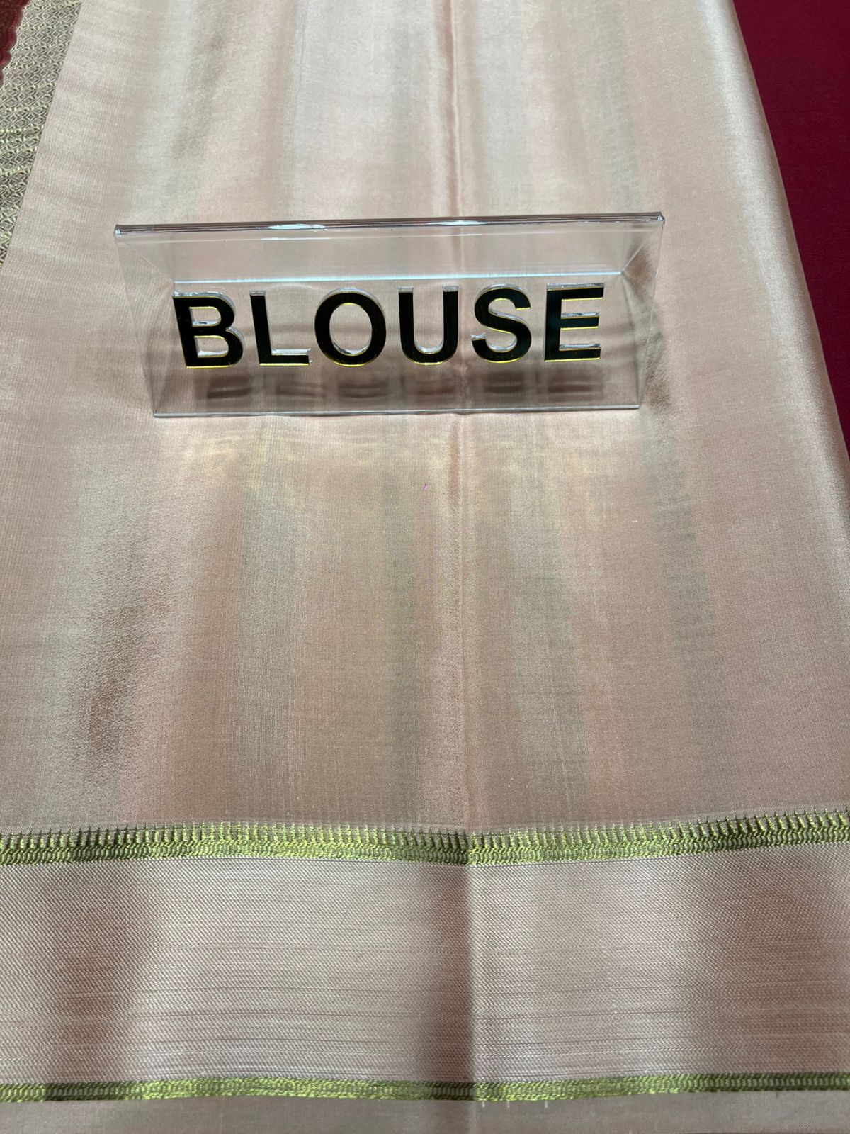 Pure Mysore Silk Saree.