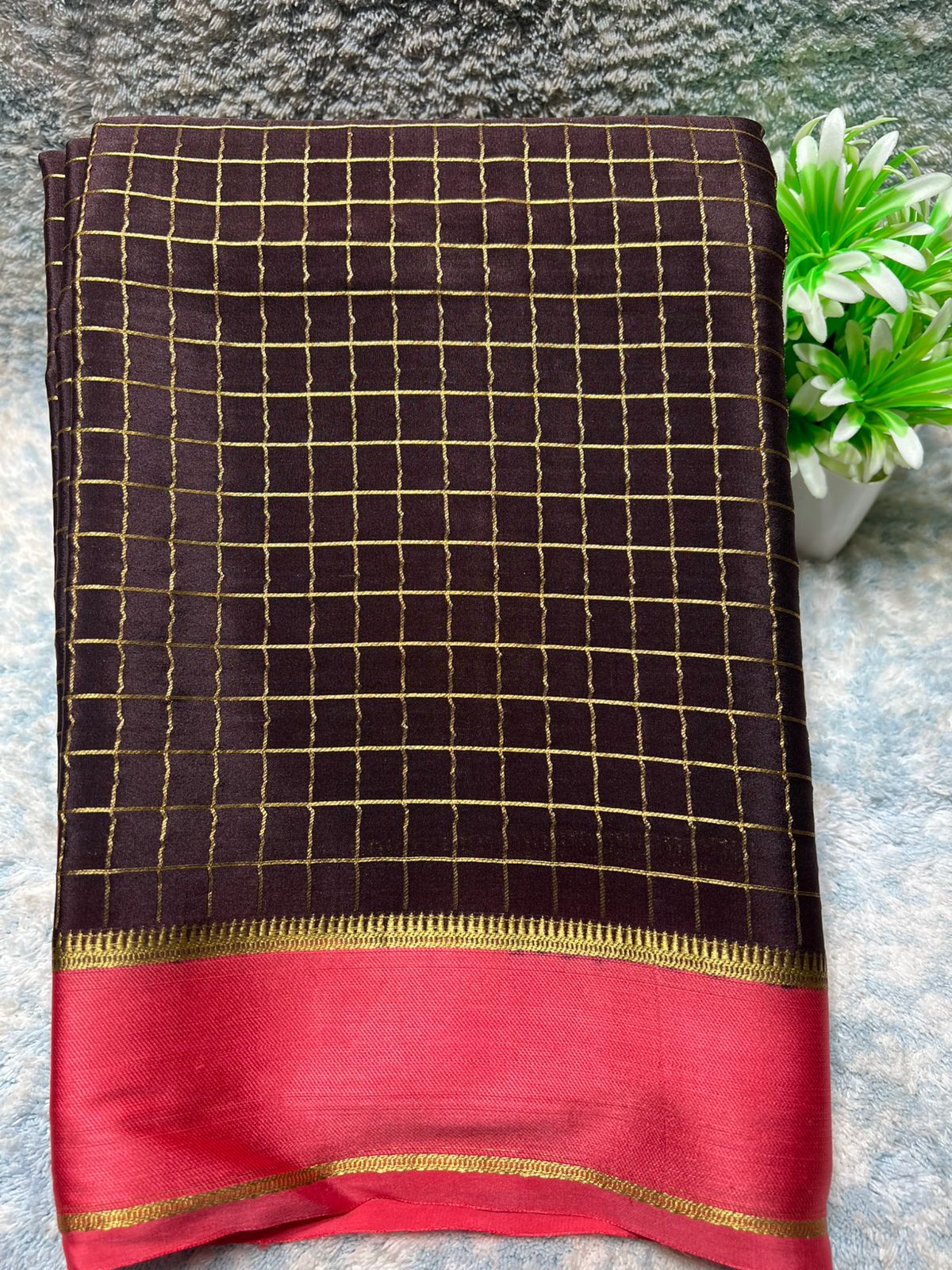 Pure Mysore Silk Saree.