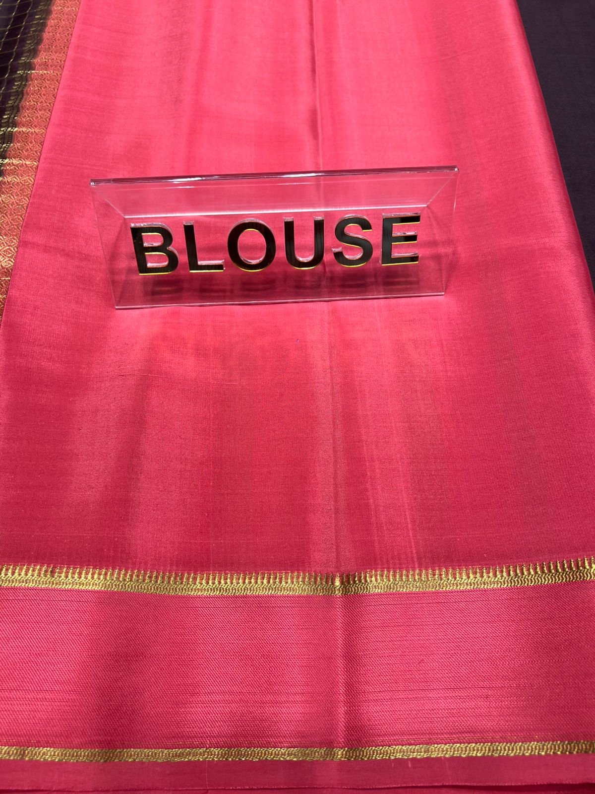 Pure Mysore Silk Saree.