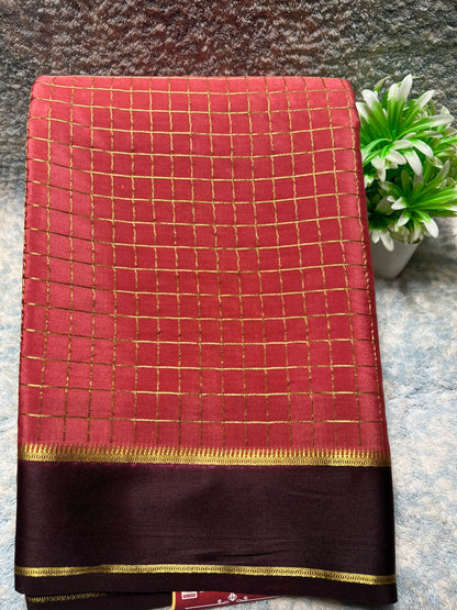Pure Mysore Silk Saree.